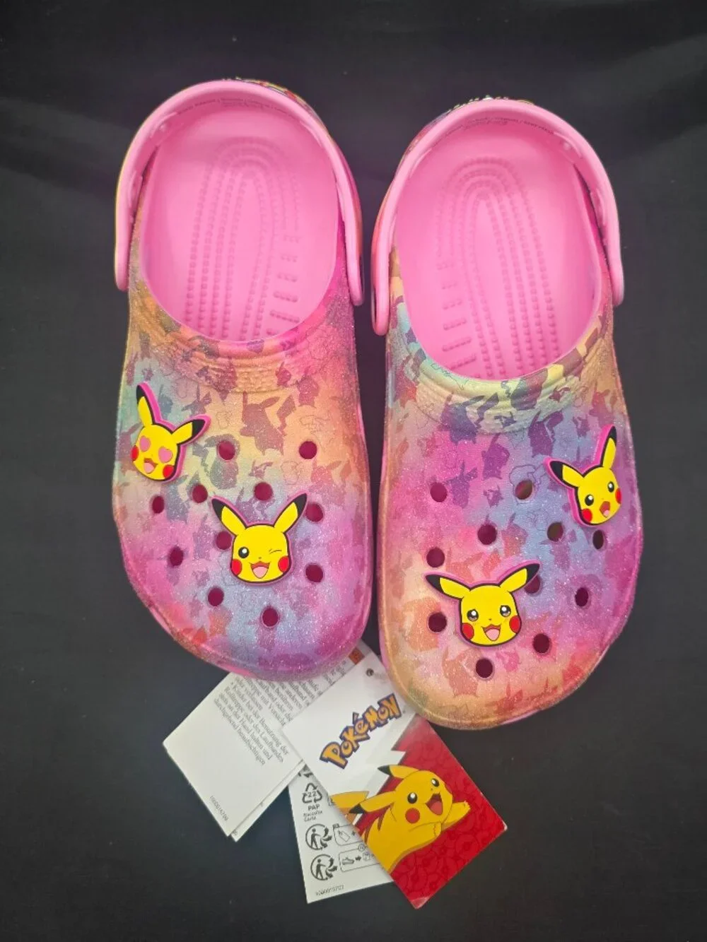Crocs Kids' Pokémon Pikachu Classic Clog J6